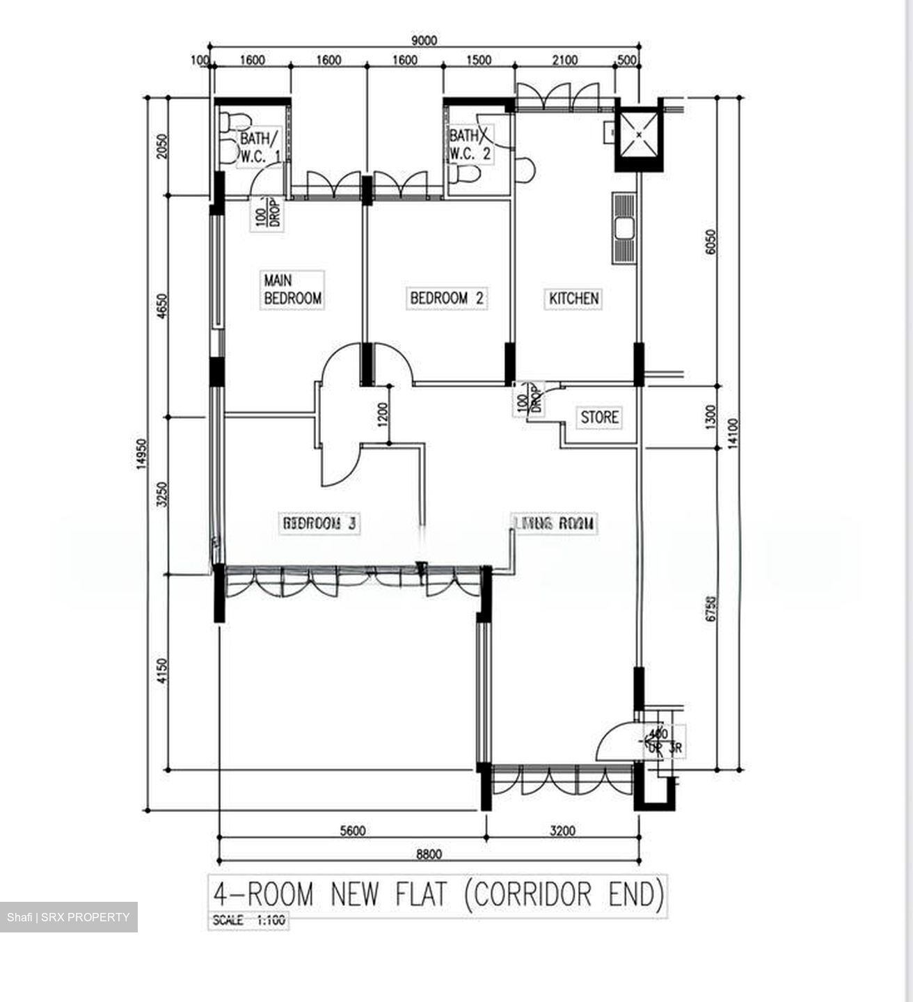 Blk 205 Yishun Street 21 (Yishun), HDB 4 Rooms #573558511